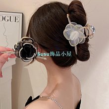 韓國 氣質 大號 鯊魚夾 盤發 抓夾 女 髮夾 網紅 2022年新款頭飾 歷史價格詳細信息