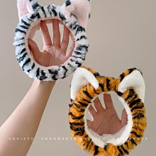 洗臉專用發箍女2024新款秋冬可愛小熊頭箍束發帶發卡發飾毛絨頭飾 歷史價格詳細信息