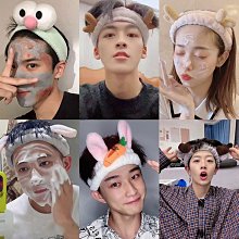 洗臉專用發箍女2024新款秋冬可愛小熊頭箍束發帶發卡發飾毛絨頭飾 歷史價格詳細信息