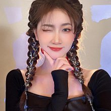 馬尾編發神器電話線發圈女日系泡泡辮凹造型發飾高級感扎頭繩頭飾 愛心電話線咖色/ 歷史價格詳細信息