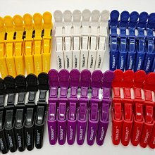 染髮 燙髮 長嘴夾 彩色半鐵分區夾10入-kiret 歷史價格詳細信息