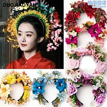 潯埔簪花頭飾頭飾民族風花圍高顏值爆款真花簪花新款 歷史價格詳細信息