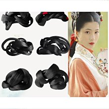 古風女古裝漢服造型假髮新款發環髮束髮髻青禾髻影視寫真COS日常 歷史價格詳細信息