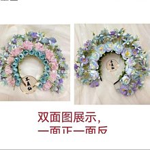 潯埔女頭飾蟳埔女頭飾髮飾蟳埔簪花圍趙麗穎髮飾頭上花園花環 歷史價格詳細信息