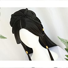 古風女古裝漢服造型假髮新款發環髮束髮髻青禾髻影視寫真COS日常 歷史價格詳細信息