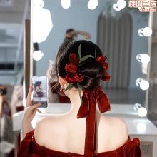 秀禾中式婚禮髮飾金色鳳冠新款串珠大氣宮廷婚禮古裝新娘頭飾結婚 歷史價格詳細信息