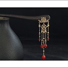 發簪 　紅檀發簪手工打磨刻字木簪木釵古風古典中國風宮廷簪子木檀木飾品 歷史價格詳細信息