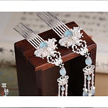 髮簪尋簪記原創手工旂袍民族風日常盤發仿蜜蠟南瓜黑檀木發簪流蘇簪子髮飾    路購 歷史價格詳細信息