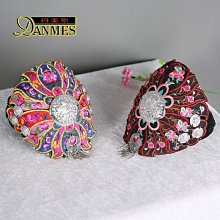 2023新款復古刺繡拼色西部牛仔靴尖頭v口騎行靴粗跟牛仔靴女 歷史價格詳細信息