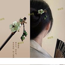 盤發發簪   黑檀木簪流蘇步搖髮簪子女古風頭飾盤發漢配飾古著髮釵挽髮飾品  露天市集  全臺最大的網路 歷史價格詳細信息