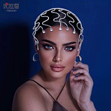 新娘配飾水鉆耳環簡約時尚氣質日常大耳墜韓式造型優雅潮流耳飾品 歷史價格詳細信息