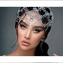 新娘頭飾額頭鏈異域風情配飾古風漢服眉心墜額飾公主頭鏈髮飾額鏈 歷史價格詳細信息