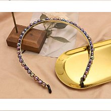 天然珍珠發梳插梳五齒玉石劉海梳碎發整理壓發梳髮飾盤發器 歷史價格詳細信息