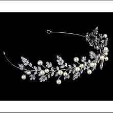 新款鋯石髮箍仙氣甜美公主閃亮百搭結婚婚紗髮飾品高級感大氣 歷史價格詳細信息