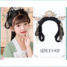 古風女古裝漢服造型假髮新款發環髮束髮髻青禾髻影視寫真COS日常 歷史價格詳細信息