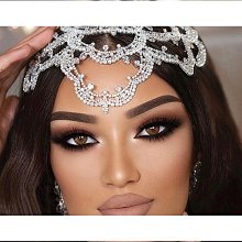 新款奢華鋯石水鉆合金蝴蝶結大皇冠新娘婚紗頭飾宴會王冠影樓發飾 歷史價格詳細信息
