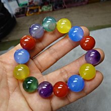 《藍晶寶石玉石特賣》→〈手鍊系列〉→天然天眼珠蠶絲紋帶清透黃玉髓16mm手珠鍊→Y864 歷史價格詳細信息