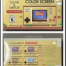 GAME&WATCH 超級瑪利歐兄弟 瑪利歐 純日版 送35週年紀念磁鐵掛勾 歷史價格詳細信息