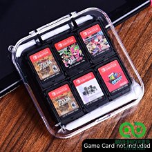 【】任天堂Switch遊戲卡收納盒 薩爾達傳說 超級馬里奧 精靈寶可夢主題遊戲卡帶收藏盒 12遊戲卡+12記憶卡-MIKI精品 歷史價格詳細信息