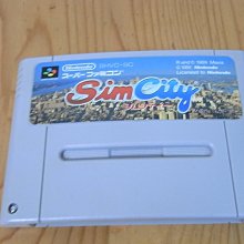 【小蕙館】SFC日版卡帶 ~ SIM CITY 模擬城市 (盒裝) 歷史價格詳細信息