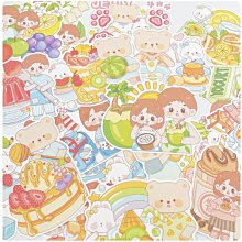 【分裝便籤】折耳妹妹異形無黏手帳便籤 歷史價格詳細信息