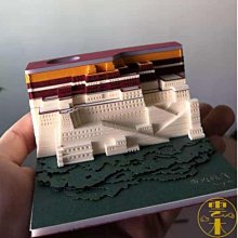 中國紅建筑古典風格臨摹卡創意美術明信片馬克筆建筑畫稿夏至未至Q1208 歷史價格詳細信息