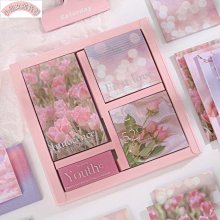 【熱賣精選】手帳膠帶貼紙禮盒可愛人物和紙膠帶彩色印花手賬本膠帶素材4卷入 歷史價格詳細信息