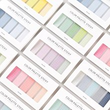 ❅PAVEE❅ 韓國monolike~ Color Patette Grid 500 色彩拼盤 方格記事 索引貼 便利貼 價格比較,價格查詢,歷史價格詳細信息
