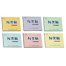 N次貼  標準型可再貼便條紙 1.5"x2"(38x51mm),3色、黃300張/3本  61101 61102 歷史價格詳細信息
