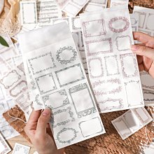 復古貼紙手帳素材 玫瑰花貼紙 tn手帳 不干膠大尺寸花朵相冊DIY 歷史價格詳細信息