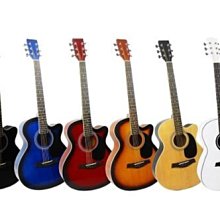 【華邑樂器32210】40吋民謠吉他-漸層原木色 鋼弦 (附袋) 歷史價格詳細信息