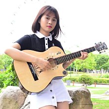 現貨熱銷 吉他 38寸民謠初學者 吉他收納包 木吉他古典吉他入門練習首選學生吉他缺角木吉他調音器移調夾 歷史價格詳細信息