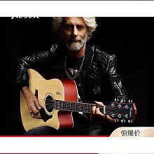 盧森吉他云杉單板入門練習民謠吉他初學者男女生木吉他 歷史價格詳細信息