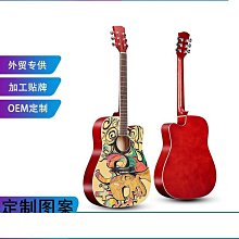民謠木吉他41寸 全沙比利jita 樂器 guitar【支持 無標 定牌 歷史價格詳細信息