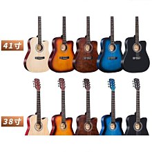 38寸吉他全椴木普及民謠吉他41寸練習琴無標d制folk guit 歷史價格詳細信息