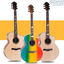 單板吉他41寸雲杉啞光民謠木吉他面單樂器 歷史價格詳細信息