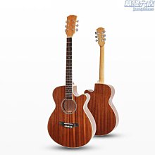 民謠吉他40寸jf桶缺角木吉他jita 入門初學者電箱guitar 歷史價格詳細信息