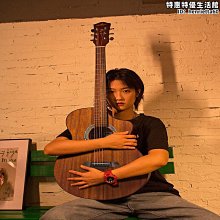 民謠單板吉他初學者男女生新手入門吉它專用41寸38面單木十大品牌 歷史價格詳細信息