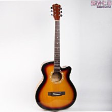吉他生產木吉他初學琴40寸椴木缺角亮光民謠樂器 guitar 歷史價格詳細信息