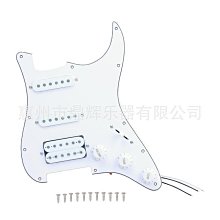 ST電吉他單單單拾音器護板 SSS電吉他護板拾音器旋鈕總成套裝配件 歷史價格詳細信息
