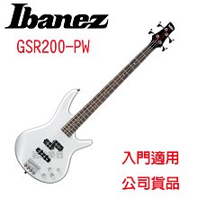 Ibanez GSR200 PW 珍珠白 電貝斯 獨家Phat II增強型EQ電路設計 贈好禮 茗詮 歷史價格詳細信息