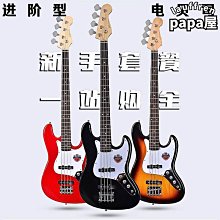 電貝斯 四弦 專業演出級搖滾電貝司 貝斯 小吉他 愛好收藏品 電貝司p貝斯bass電貝司套裝初學pb4弦貝斯3免運 歷史價格詳細信息