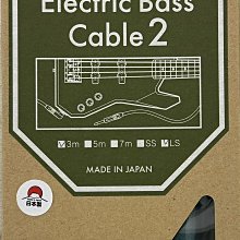 Fingerstyle指彈Kaminari日本神鳴Electric Bass 2電貝斯三米導線Cable一直頭一L頭LS 價格比較,價格查詢,歷史價格詳細信息