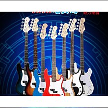 電貝司四弦電貝斯套裝低音吉他兒童初學專業演奏搖滾4弦貝斯BASS 歷史價格詳細信息