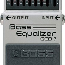Boss GEB-7 Bass Equalizer EQ 等化器電貝斯 Bass 單顆效果(最受歡迎的 EQ 之一)[唐 歷史價格詳細信息