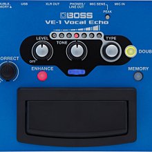 BOSS VE-1 Vocal Echo 錄音室人聲殘響等級 人聲效果器 歌唱效果 ve1 ve【凱傑樂器】 歷史價格詳細信息