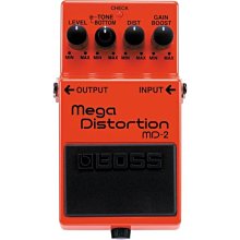 效果器 BOSS MD-2 MD2 Mega Distortion 重破音 歷史價格詳細信息