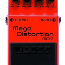 效果器 BOSS MD-2 MD2 Mega Distortion 重破音 歷史價格詳細信息