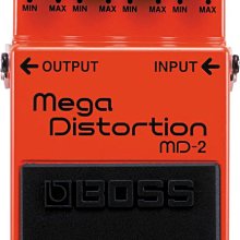 效果器 BOSS MD-2 MD2 Mega Distortion 重破音 歷史價格詳細信息