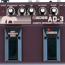 BOSS AD-3 空心吉他效果器【Acoustic Instrument Processor/殘響/和聲/木吉他模擬】 歷史價格詳細信息